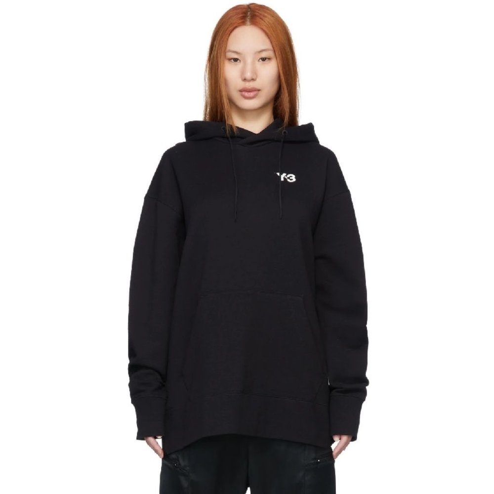 Adidas Y-3 Classic Chest Logo Hoodie